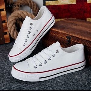 Converse style running shoes